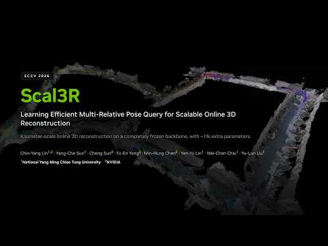[ECCV2026] Scal3R:Learning Efficient Multi-Relative Pose Query for Scalable Online 3D Reconstruction