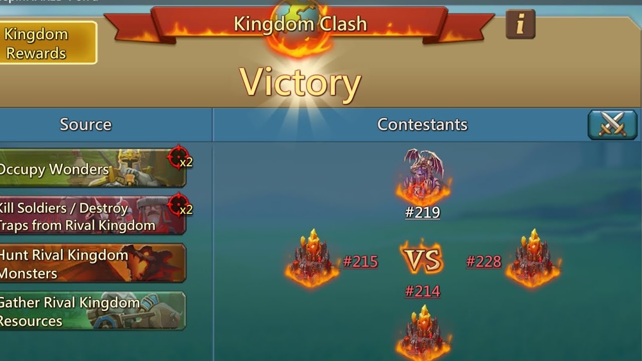 End of Kvk and online Target burn Fallen Angels| Lords Mobile - YouTube