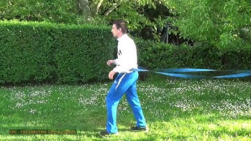 SINGLE LEG JUMP WITH STRONG FOOTWORK - HQ Conditioning Drill!