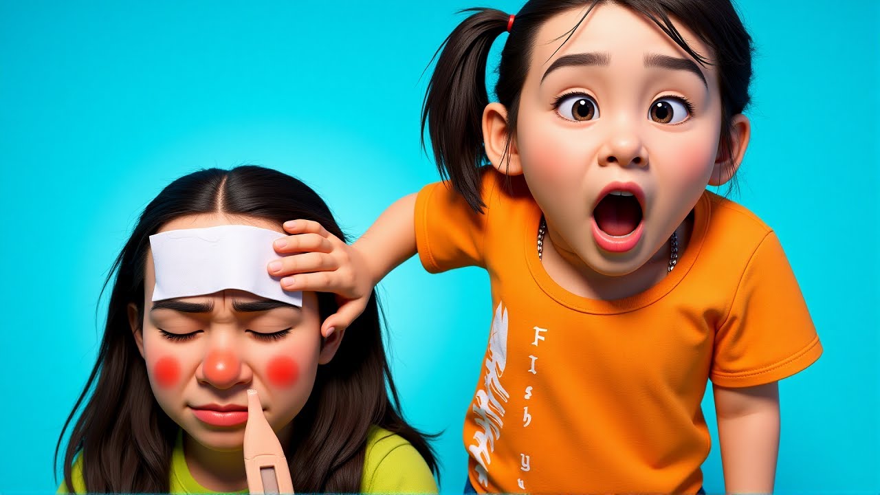 أنا مريض 🤒🎵 | أغنية ممتعة للأطفال | Sick Song