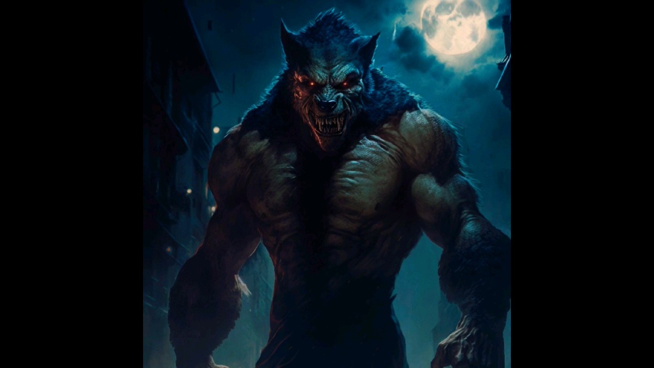 Werewolf On A Full Moon 🌕 | (Art By The Alien Boy 👽✌)