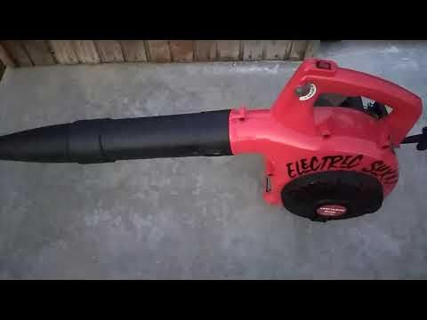 A More Detailed Video Of My Craftsman B2000 2 Cycle Blower - YouTube