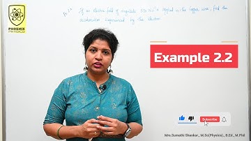 Example 2.2 # 12th Physics