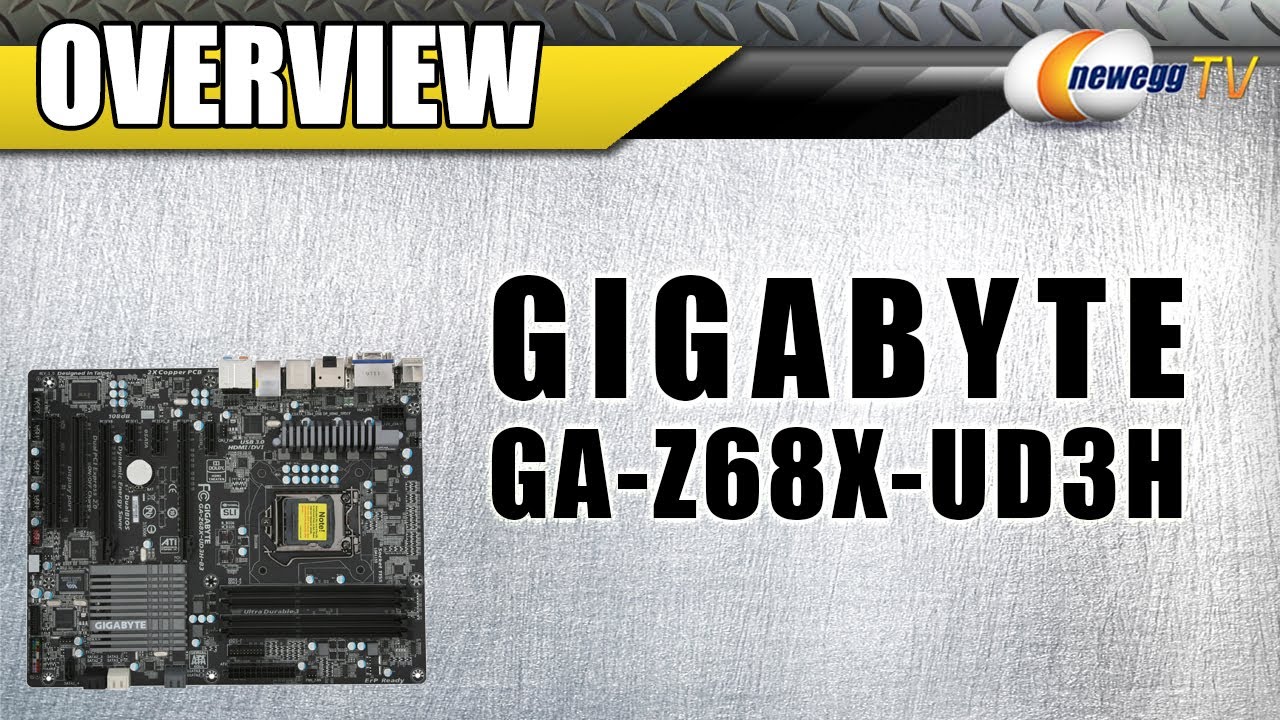 Newegg Tv Gigabyte Z68x Ud3h Z68 1155 Sandy Bridge Motherboard Youtube