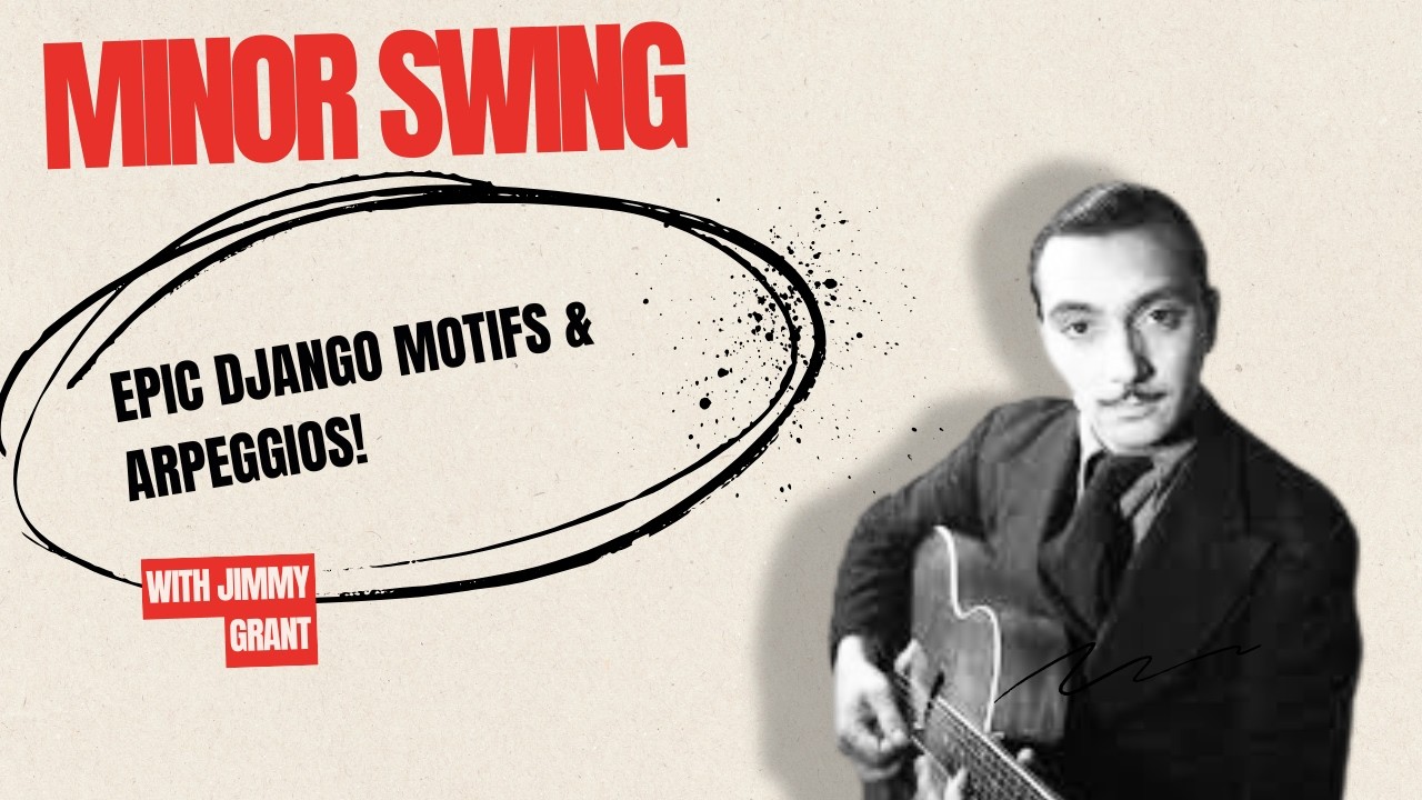 Learn Gypsy Jazz! ANOTHER "Minor Swing" Lesson! (Django Reinhardt Rome 1949)