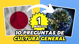 10 Preguntas De CULTURA GENERAL En 1 MINUTO