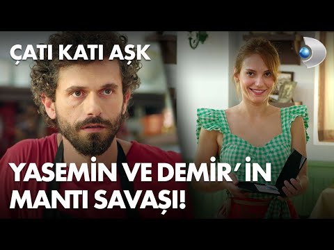 Yasemin ve Demir'in mantı savaşı! - Çatı Katı Aşk 2. Bölüm