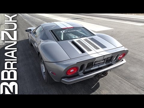 Ford GT Accelerations on Runway