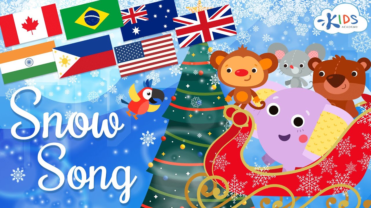 Snow Song - Christmas Songs for Children - Kids Academy Nursery Rhymes & Kids Songs.