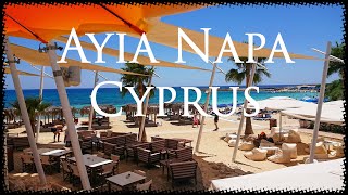 Makronissos (Asterias Beach Hotel) - Nissi Beach - Ayia Napa, Cyprus 🇨🇾 4K