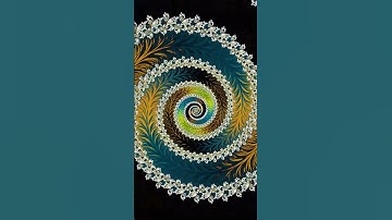 #visualart #shorts #mesmerizing Techno Spiral Fractals: Hypnotic Animation Experience