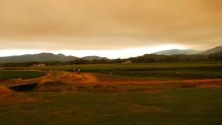 Wildfire Smoke, Grants Pass, Oregon, 27 July 2013