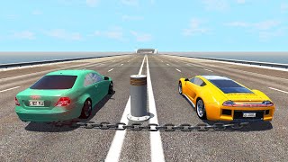 محاكي الحوادث لقطات منوعة BeamNG drive Crashes #67