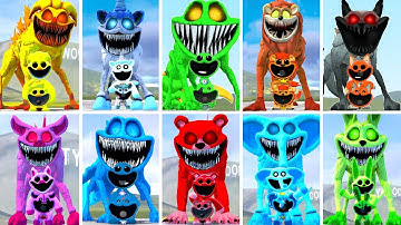 NEW GODZILLA MONSTERS VS ALL SMILING CRITTERS POPPY PLAYTIME CHAPTER 4 In Garry