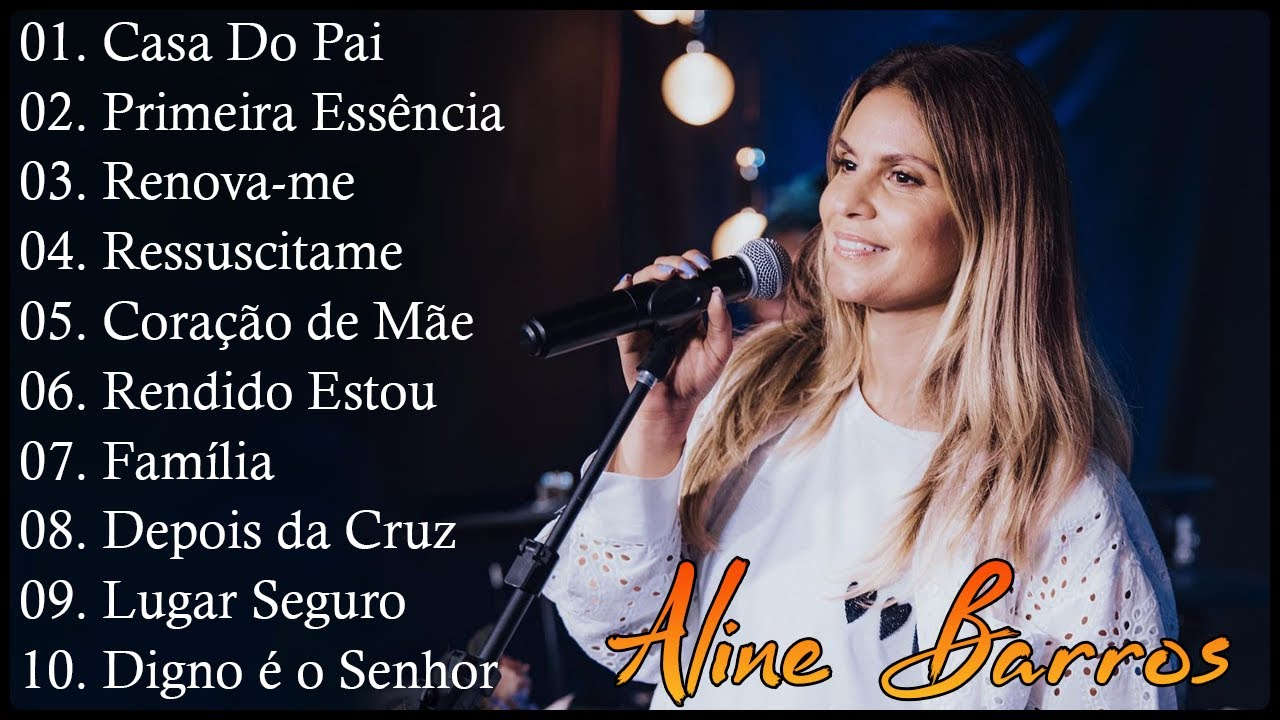 ALINE BARROS As melhores Músicas de 2023, Top Hinos 2023. YouTube