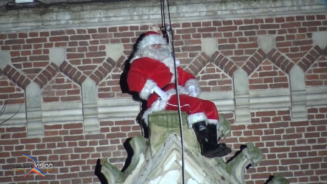 Descente du pére noel 2017