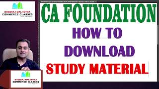 How To Download ICAI Study Material in PDF ll FREE Soft Copy of CA Books screenshot 1