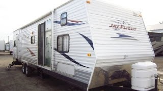 (SOLD)  2010 Jay Flight 36BHS Used Bunkhouse Travel Trailer by Jayco RV in Coldwater MI