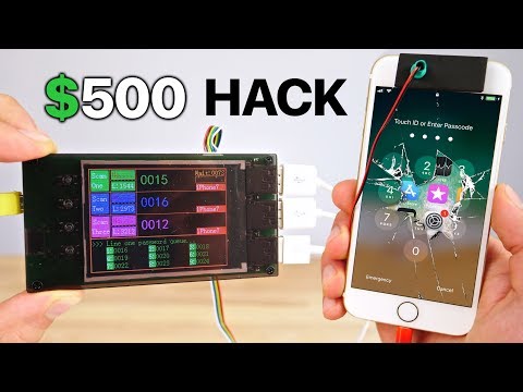 Thiết bị tí hon có khả năng hack mật khẩu kể cả iPhone đời mới nhất