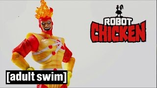 Real Characters from the DC Universe - Firestorm | Robot Chicken | Adult Swim