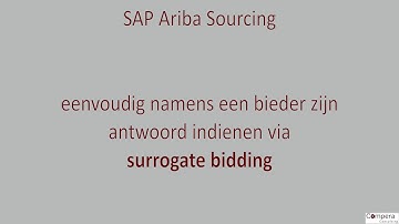 SAP Ariba Sourcing by Compera