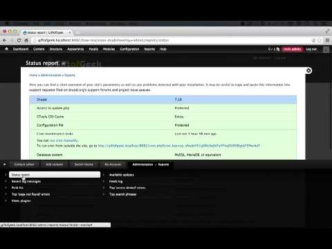 166. The difference between using Admin and Administration Menu for navigating the menu system
