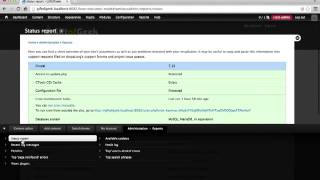166. The difference between using Admin and Administration Menu for navigating the menu system