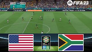 FIFA 23 - USA vs South Africa 8/05/2026 - FIFA Women's World Cup 2023 - Gameplay PS5