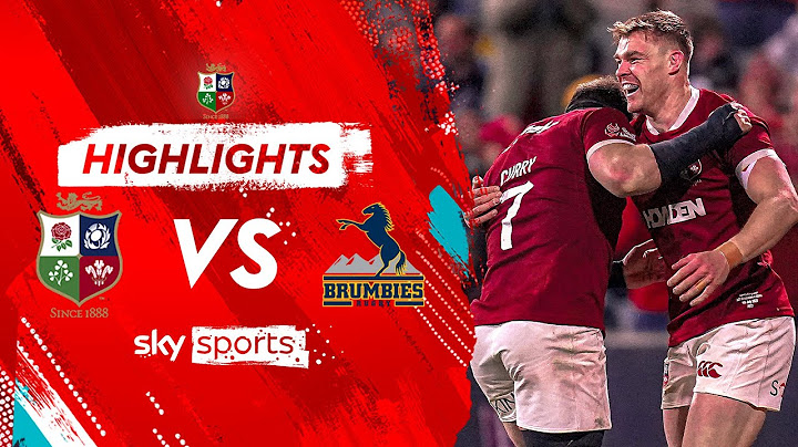 The British & Irish Lions vs Brumbies | Highlights 🦁
