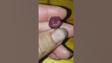 ruby Yên Bái hàng thô chất đá khá đẹp hàng tự nhiên trưa mài tạc