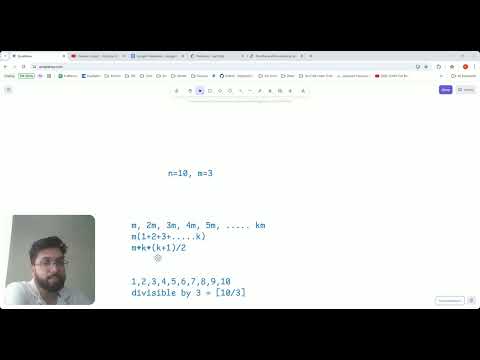 Leetcode - 2894 |  Divisible and Non divisible Sums Difference | O(1) Solution