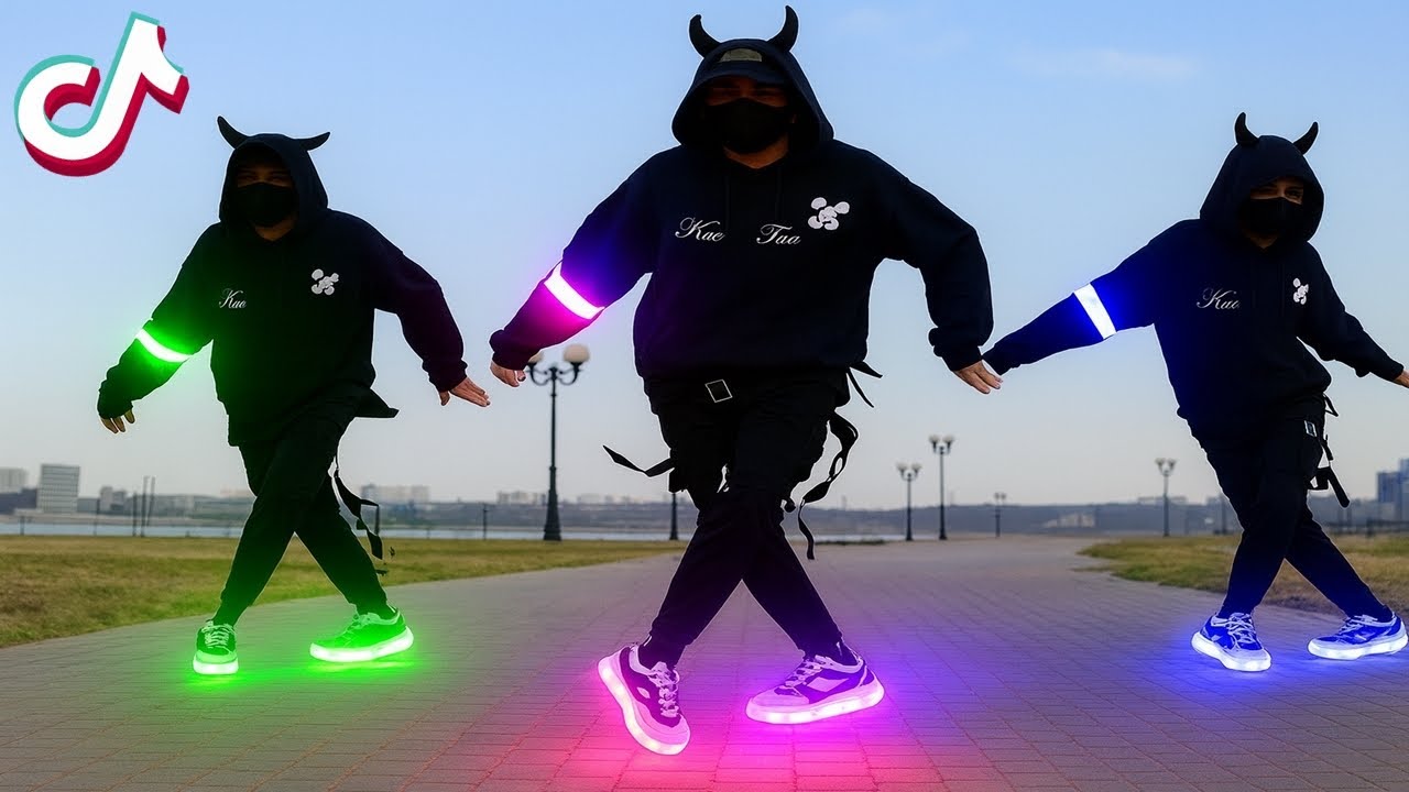 MONSTER SHUFFLE 🔥 TUZELITY DANCE CHALLENGE | NEON MODE 😎