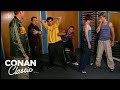Conan Forms The Boy Band Dudez A-Plenti - "Late Night With Conan O'Brien"