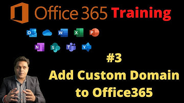 How to add custom domain to office365 portal | Office365 Training and certification