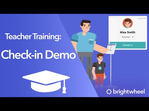 Brightwheel: Check-in Kiosk Demonstration