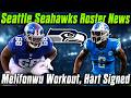 Seattle Seahawks work out DB Ifeatu Melifonwu, sign RT Bobby Hart, shuffle roster before minicamp