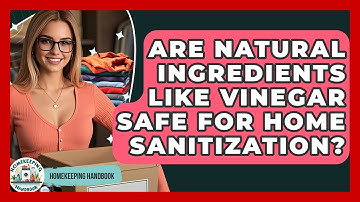 Are Natural Ingredients Like Vinegar Safe for Home Sanitization? - Homekeeping Handbook