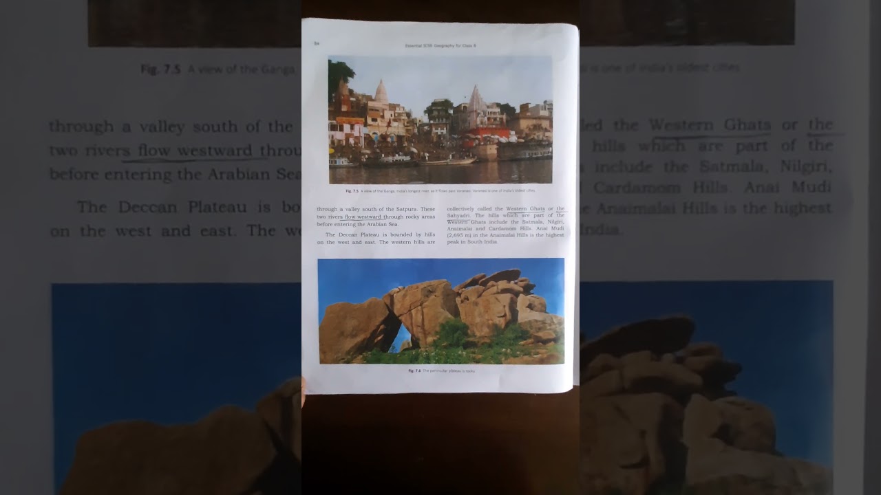 India: geographical features class 8