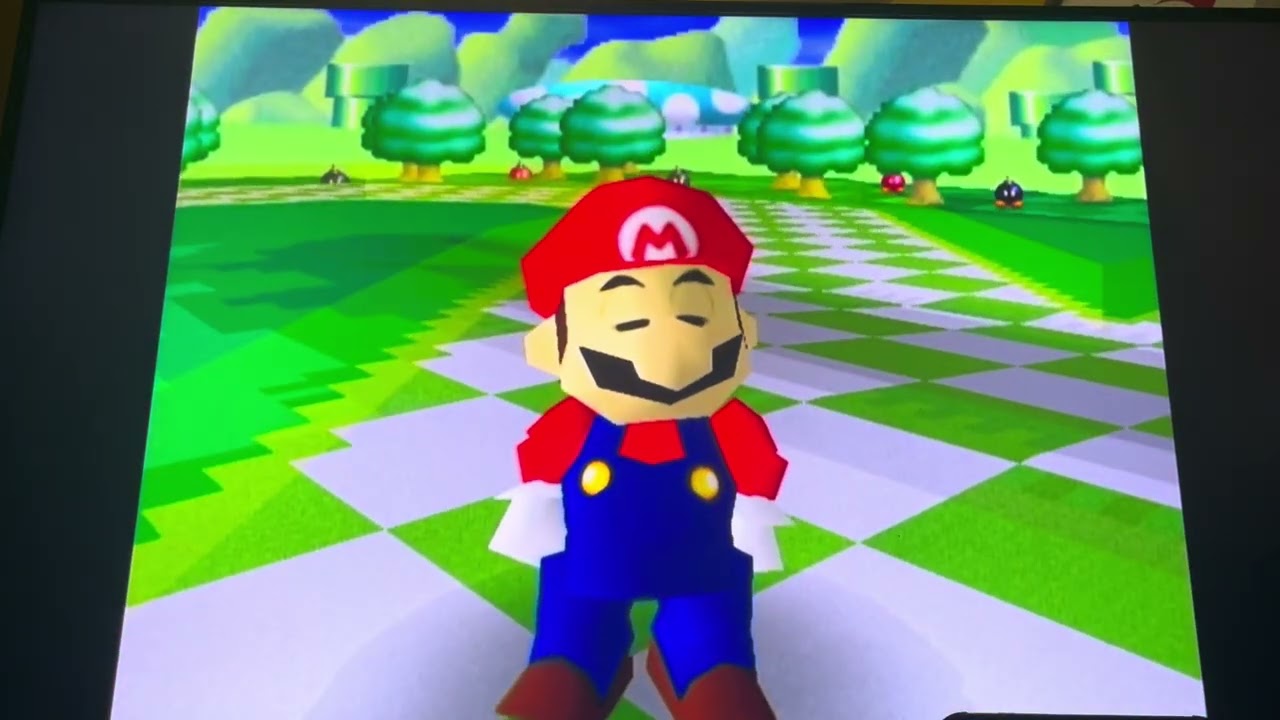 Mario Golf 64 Mini Golf 4 players (3 holes)