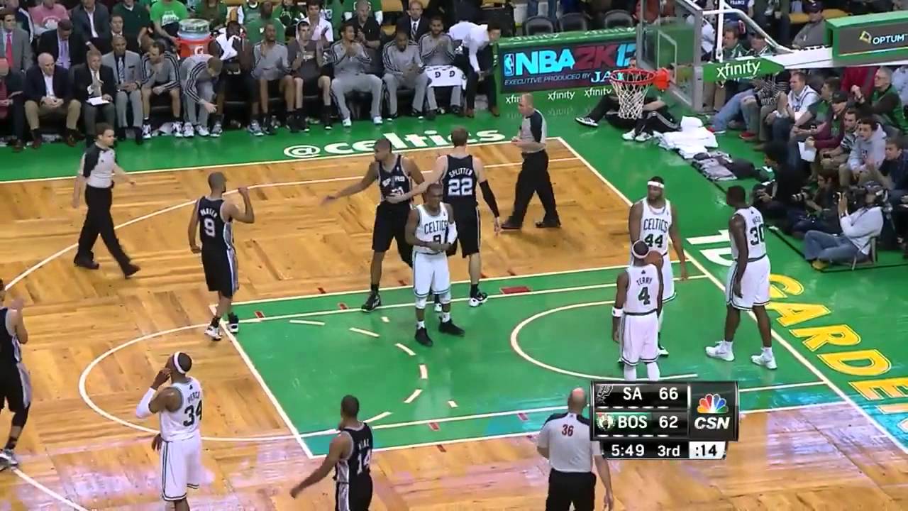 Tony Parker 26 points, Tim Duncan 20 points vs Boston Celtics full highlights 11/21/2012 HD