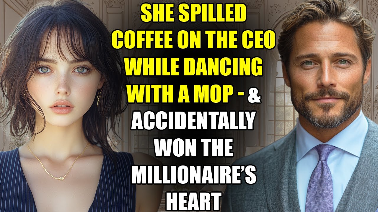 She Spilled Coffee on the CEO While Dancing With a Mop - & Accidentally Won the MILLIONAIRE’S Heart