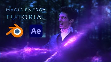 MAGICAL ENERGY TUTORIAL ( Blender and After Effects)