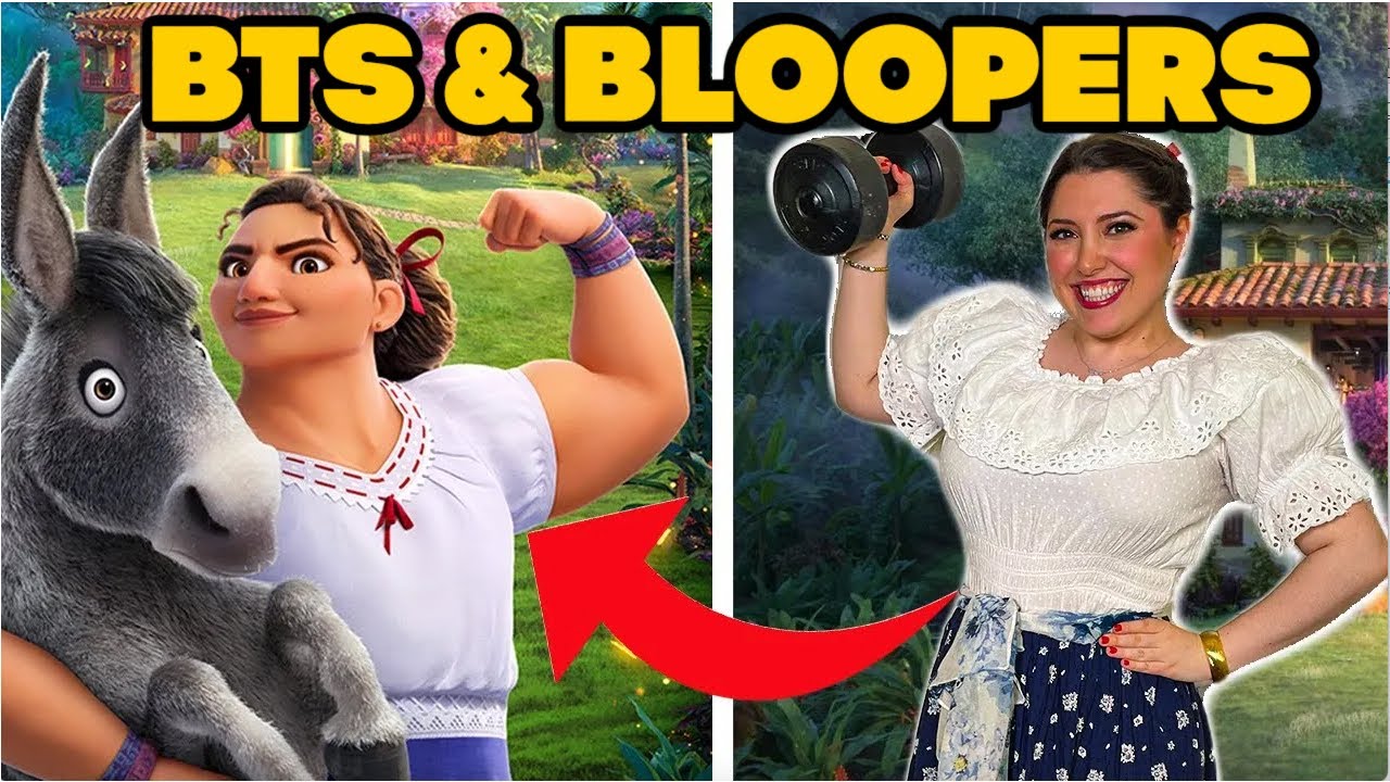 DISNEY'S WE DON'T TALK ABOUT BRUNO BEHIND THE SCENES! 💐