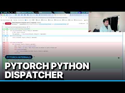 How the pytorch python dispatcher works