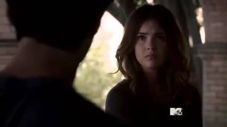 Teen Wolf 3X20 - Malia punches Stiles