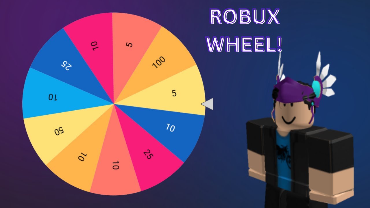 RANDOM ROBUX WHEEL! 💵 - YouTube