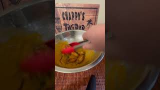 Melted Butter &amp; Fresh Garlic in Buffalo Wings Sauce #wings #shorts