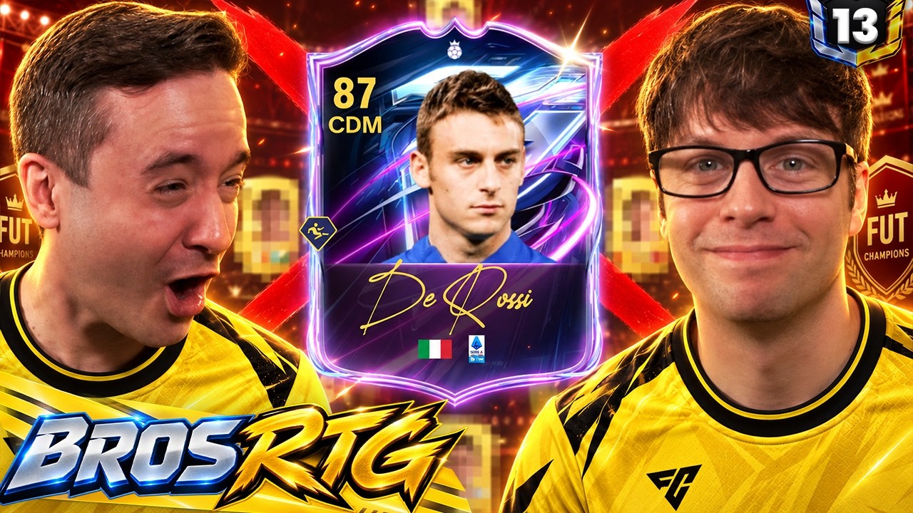I RAGE BUILT A NEW TEAM FOR FUT CHAMPS!! (FC 27 BROS RTG #13)