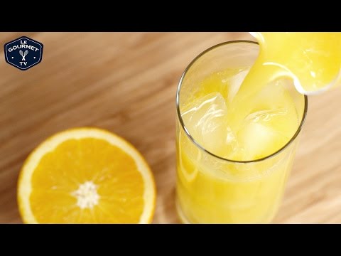 Screwdriver Cocktail Recipe - Le Gourmet TV