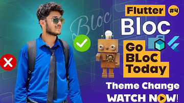 Flutter Theme Change with Cubit | Light and Dark Mode | Easy Tutorial | 2025